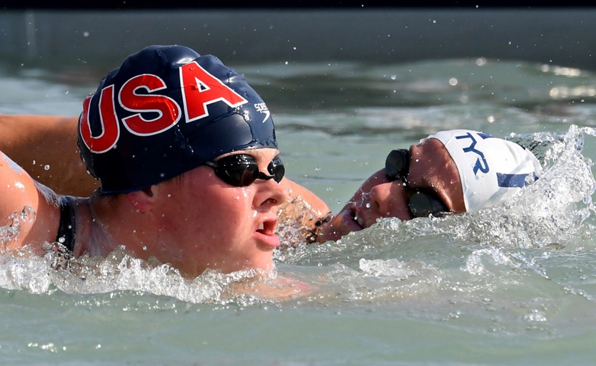 Becca Mann Continues to Write Her Swim Story