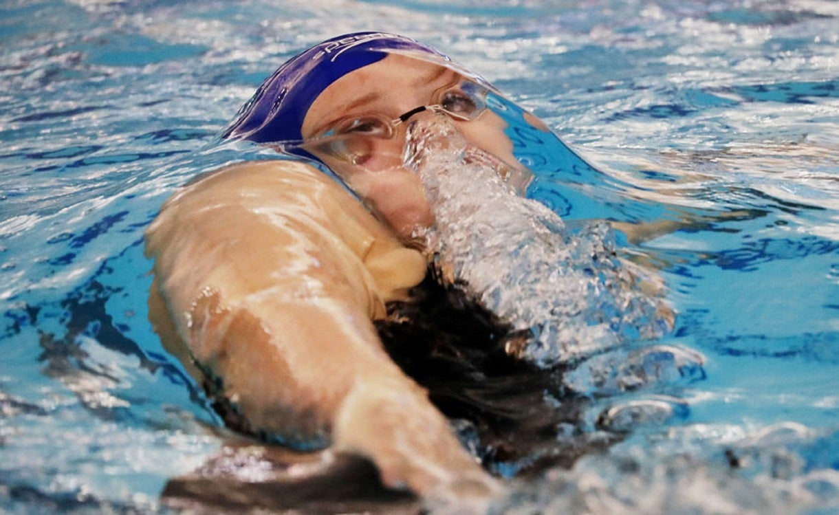 Phoebe Bacon Revels in the Joy in Swimming