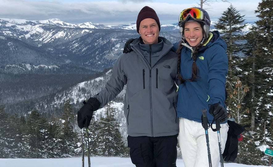 Maya DiRado and Husband