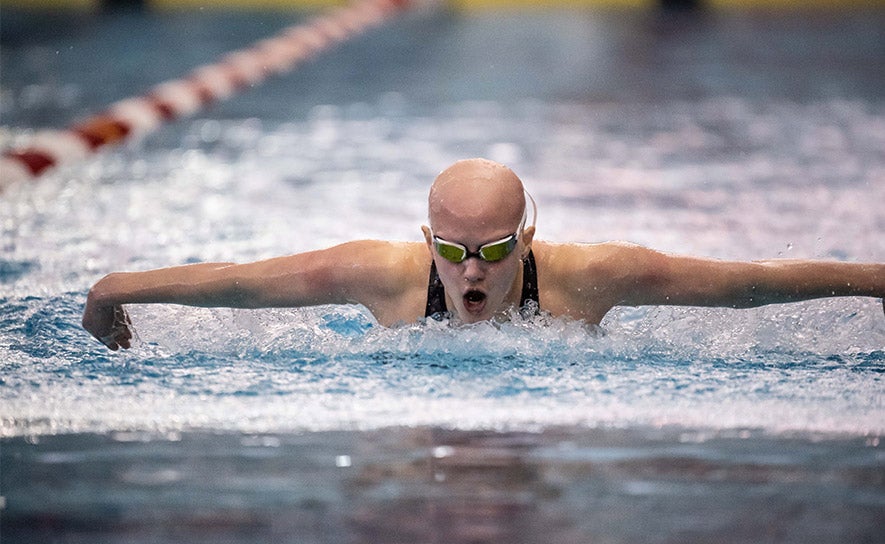 Leah Hayes 2021 FINA Swimming World Cup