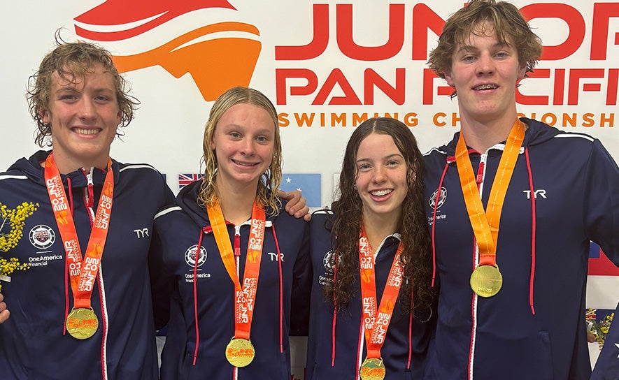 2024 Junior Pan Pacs Mixed 4x100 Medley Relay