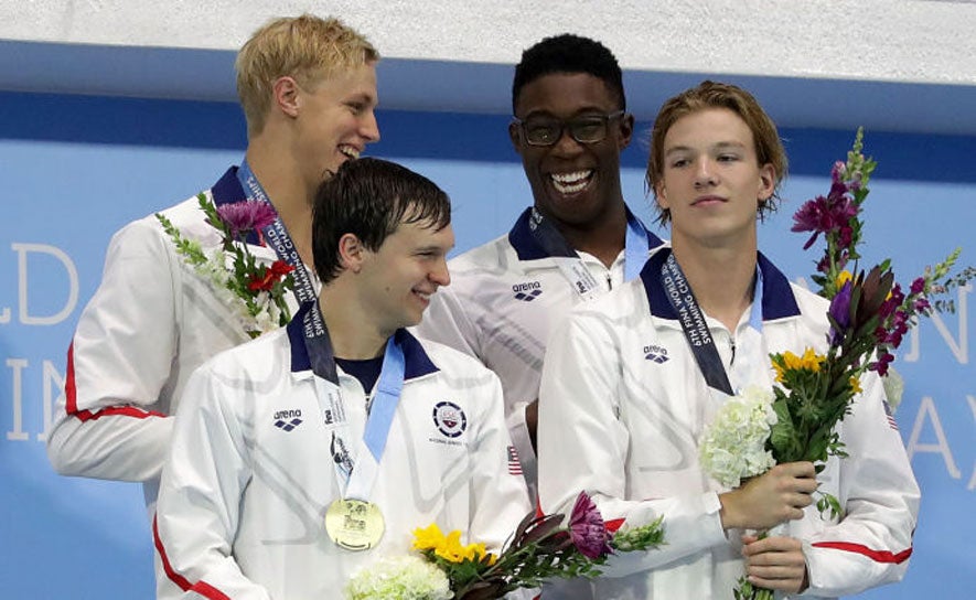 2017 Junior Worlds Men's 4x100 Medley Relay