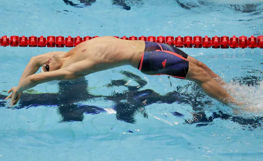 Michael Andrew Backstroke - 2017 Junior Worlds