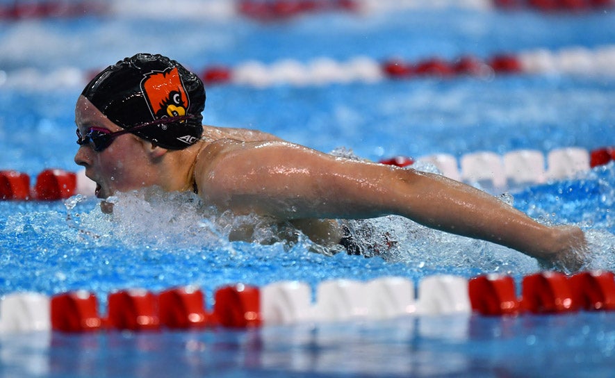 Kelsi Worrell Butterfly - 2017 Winter Nationals