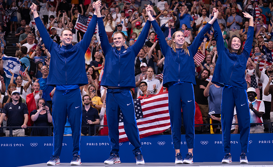 2024 Olympics Mixed 4x100 Medley Relay