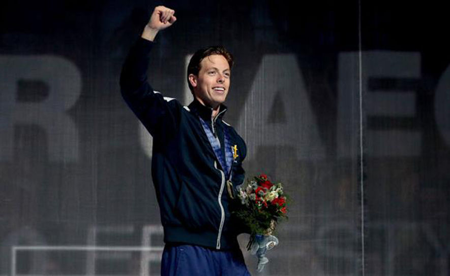 Connor Jaeger 400 Freestyle - 2016 Trials