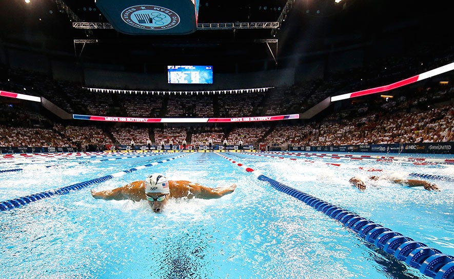 Michael Phelps Butterfly - 2016 Trials