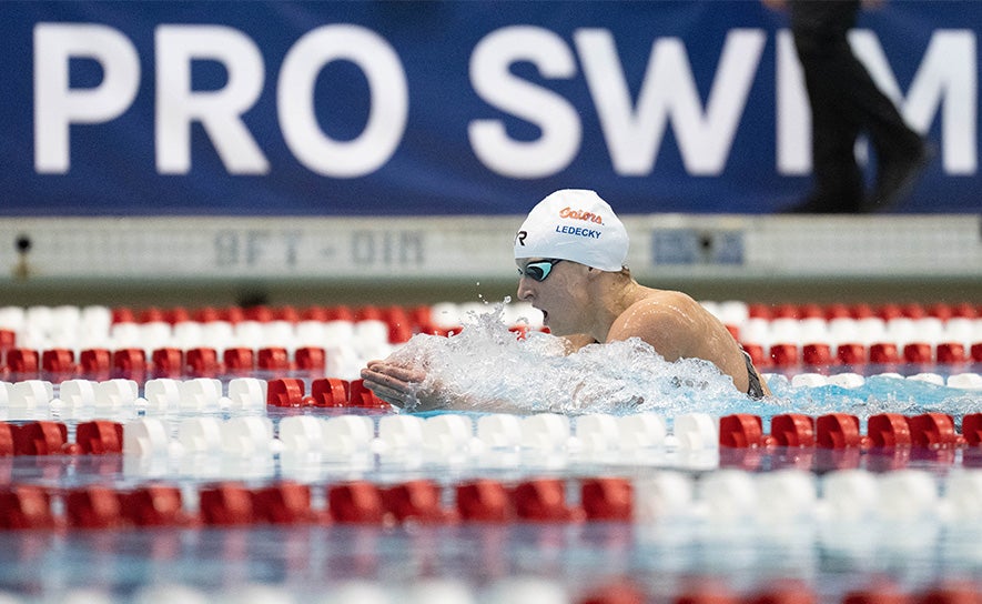 Katie Ledecky Breaststroke - 2023 TYR Pro Swim Series Knoxville