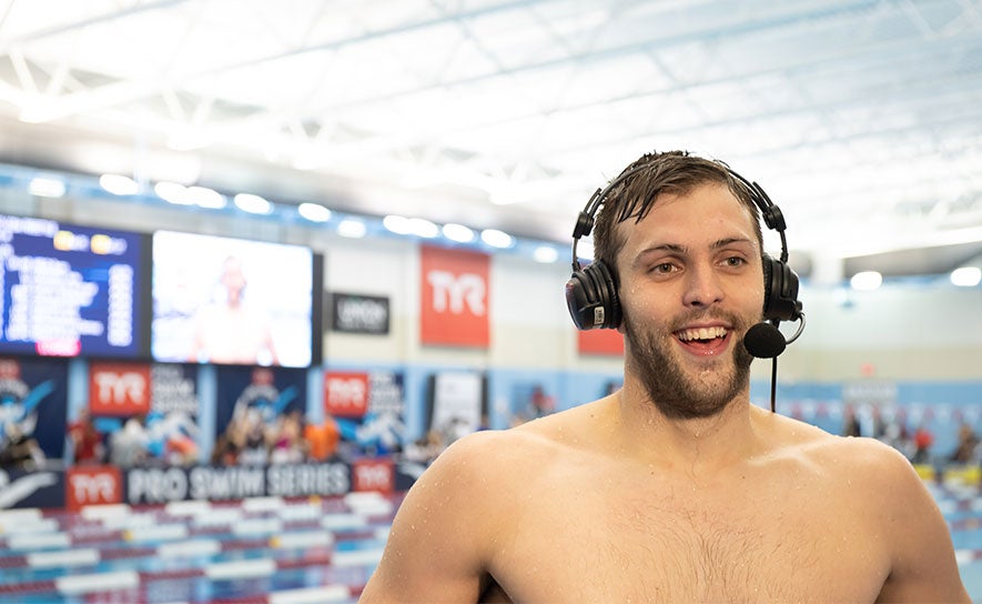 Ryan Held Interview TYR Pro Swim Series