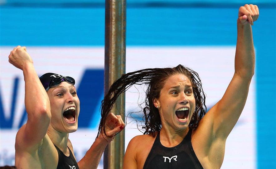 2017 Worlds Women's 4x100 Freestyle Relay