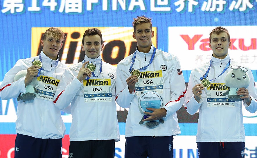 2018 Short Course Worlds Men's 4x100 Freestyle Relay