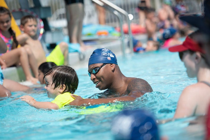Cullen Jones Swim Lessons - 2019 Make a Splash