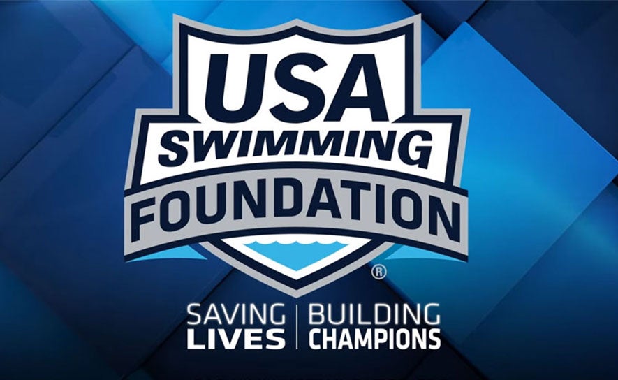 Foundation Logo on Blue Background