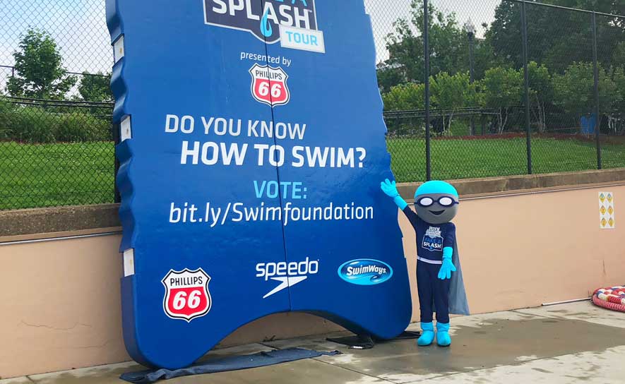 World's Largest Kickboard USA Swimming Foundation