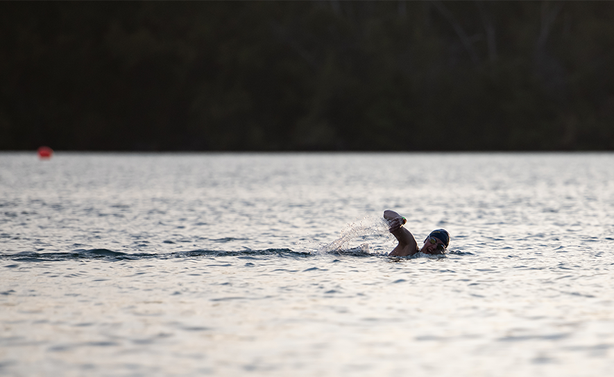 Male Open Water Swimmer