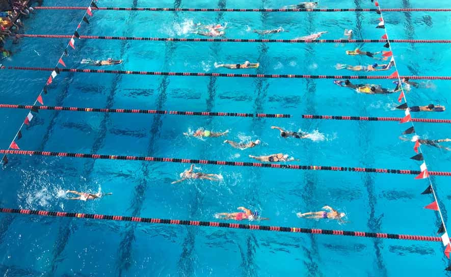 Outdoor Pool Warmup