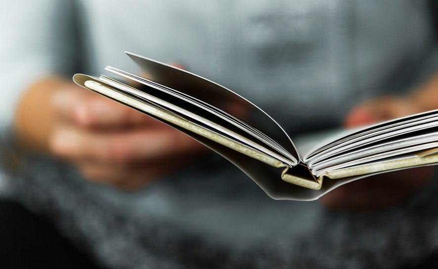Person Reading Book