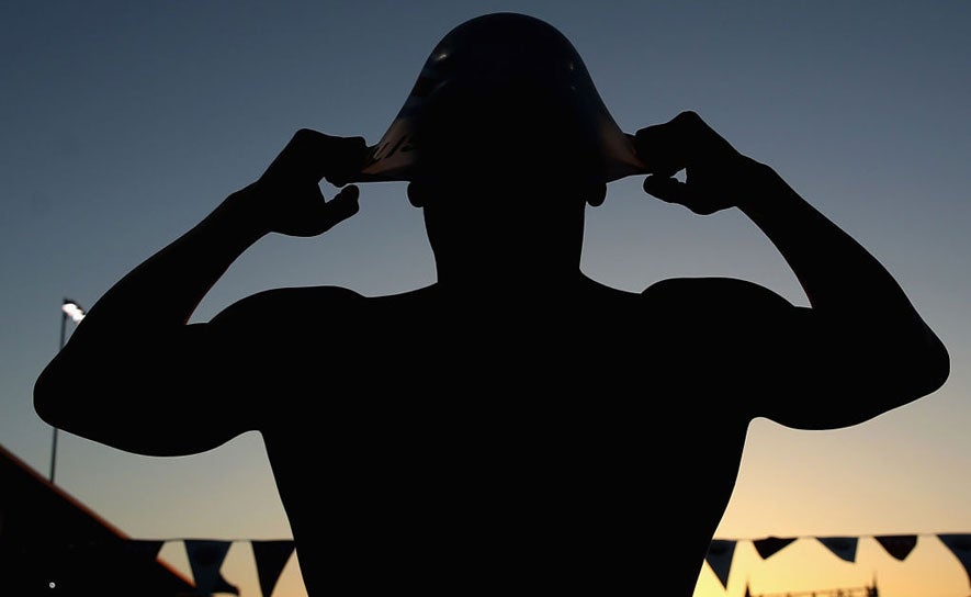 Swimmer Silhouette