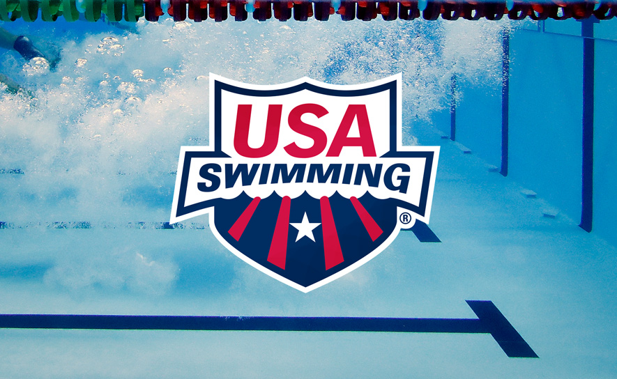 USA Swimming Logo - Bottom of Pool