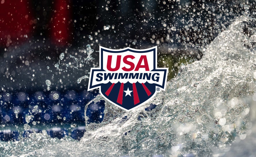 USA Swimming Logo - Water and Lane Lines