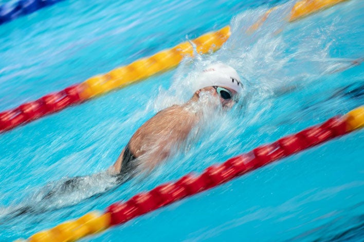 Katie Ledecky in the 1500
