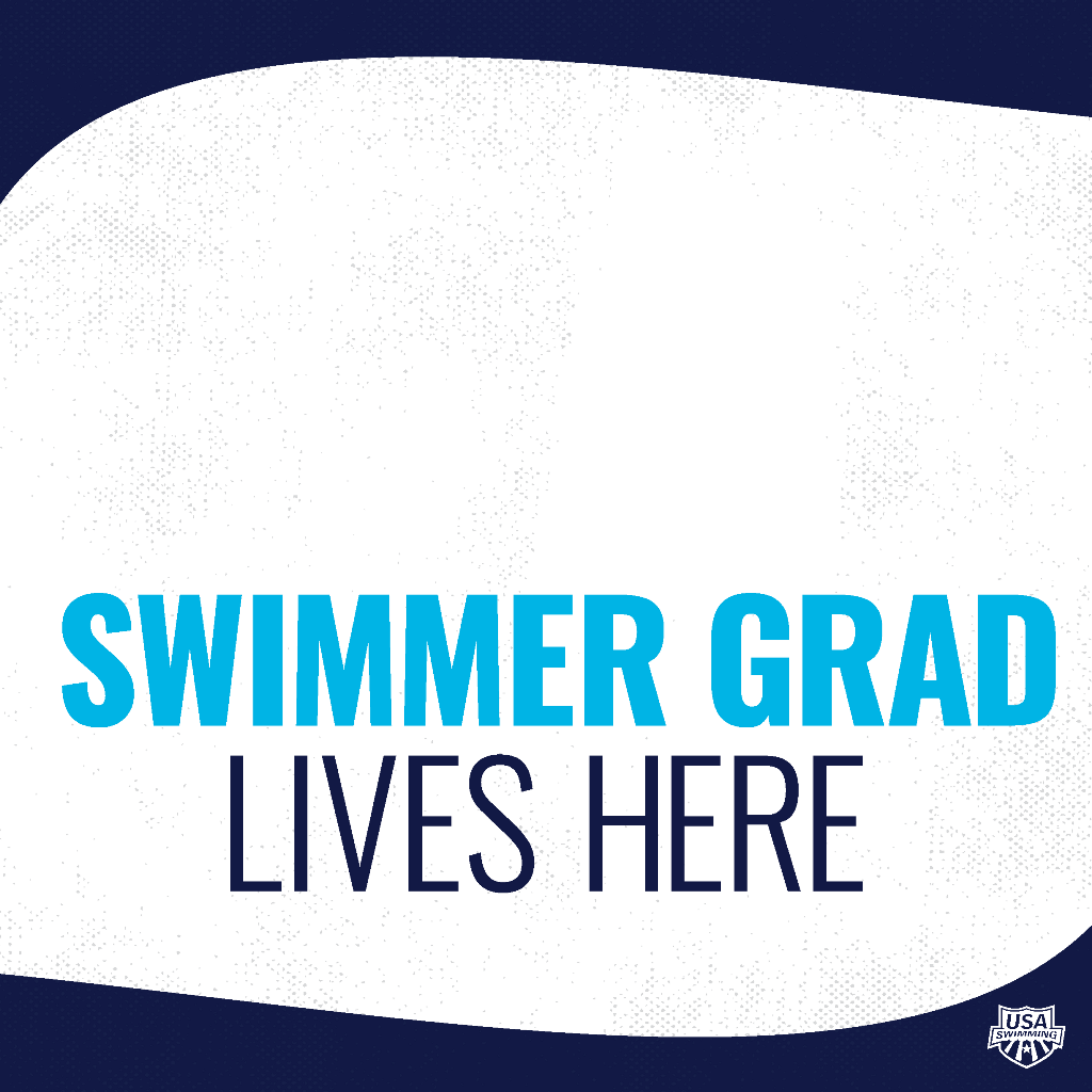 Swimmer Grad Lives Here