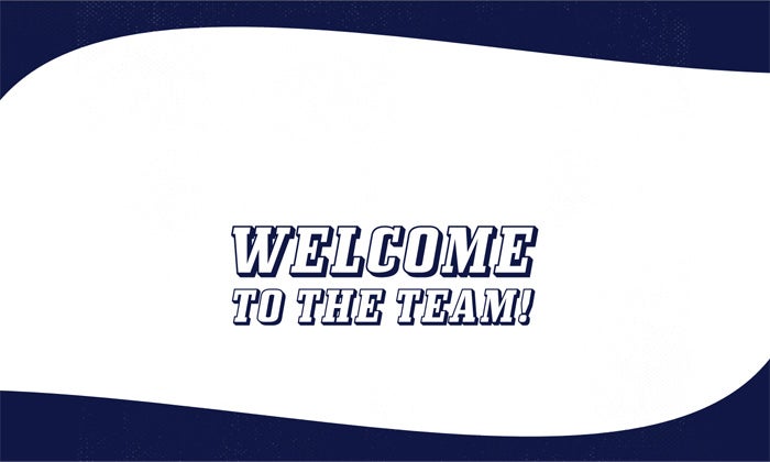 Interactive Welcome to the Team Poster