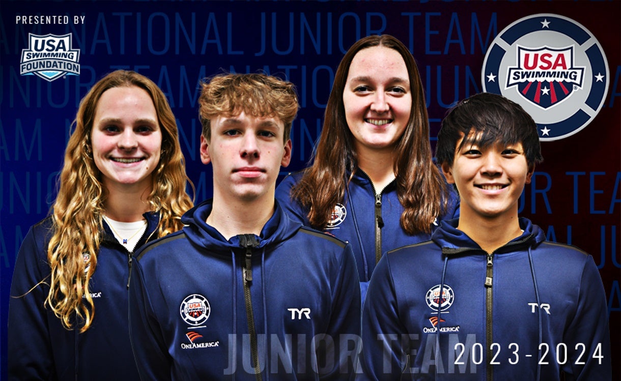 USA Swimming Announces 2023-2024 U.S. National Junior Team Roster presented by the USA Swimming Foundation