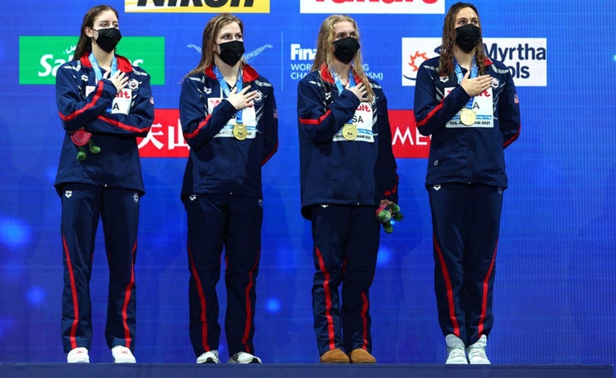 U.S. Wraps with 30 Medals, Team of the Meet Honors at 2021 FINA World Championships (25m)