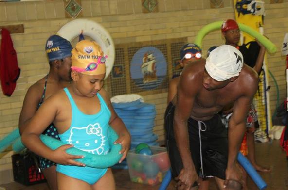 Jamaica Queens Swimmer