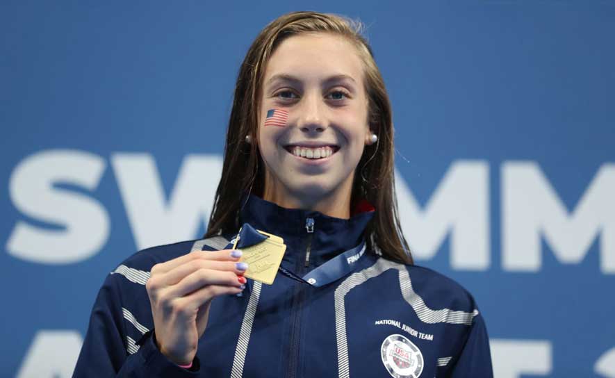 Gretchen Walsh at the 2019 FINA World Championships