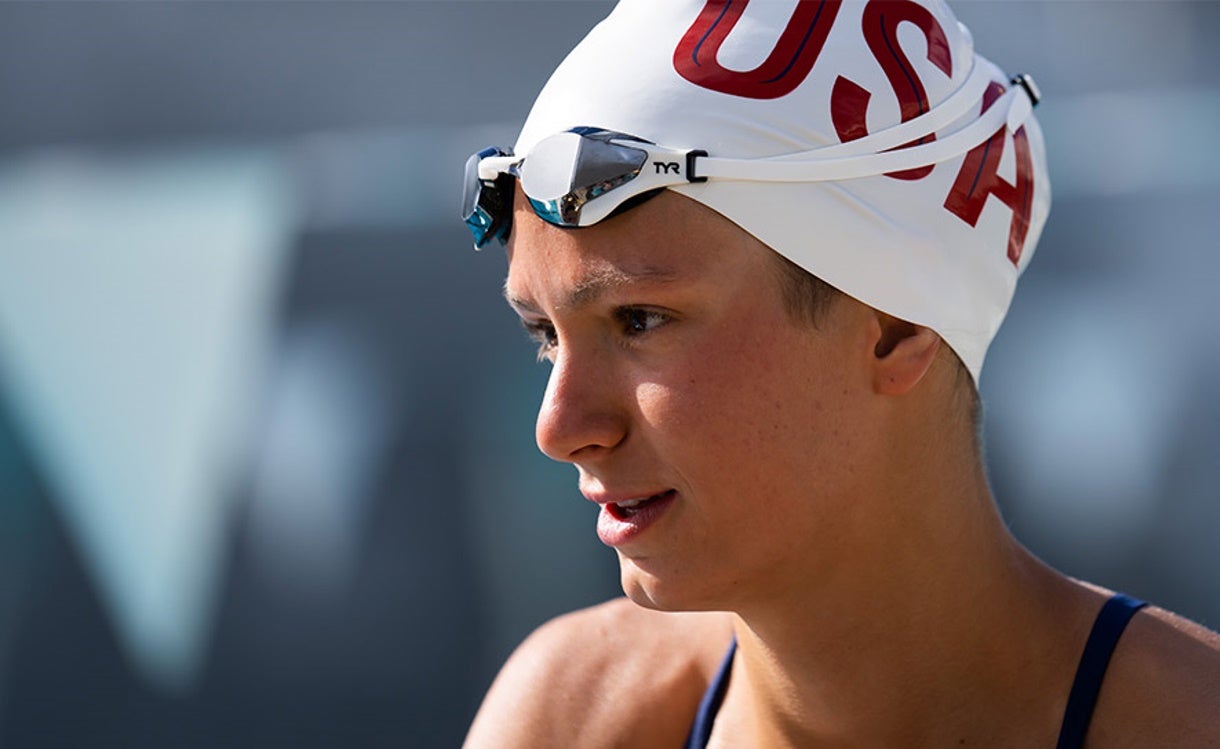 Katie Grimes Wants to be One of the Best Female Swimmers in the World 