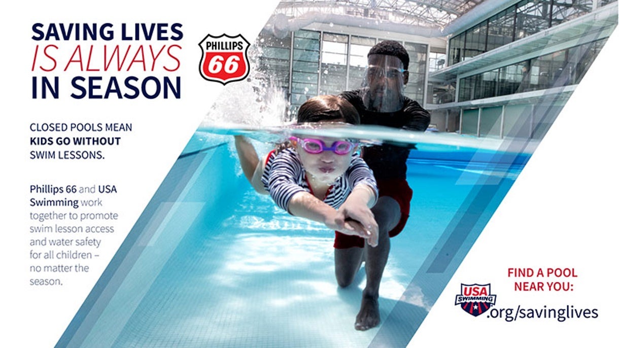 USA Swimming and Phillips 66 Kick Off National Learn to Swim Campaign