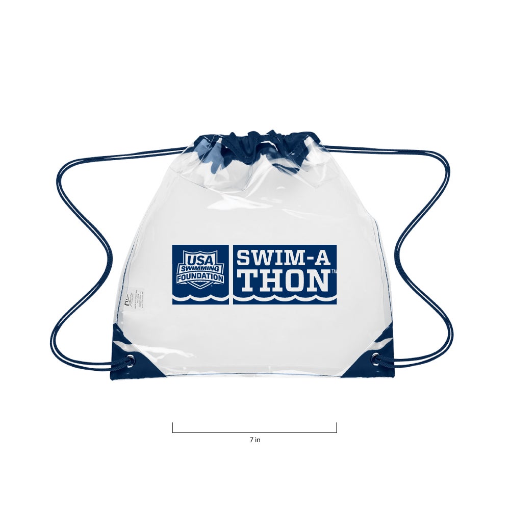 Clear Drawstring Bag