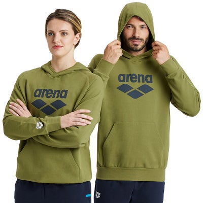 Cut for a comfortable fit from fleece-lined cotton, our cosy unisex Hoodie is the perfect extra layer for everything from post-training to lounging on cool winter days.  Available in 4 vibrant colors and unique logo designs, the Logo Hoodie is the perfect blend of performance and style. |https://www.arenasport.com/en_us/005335-unisex-logo-hooded-sweatshirt.html|0|cal5