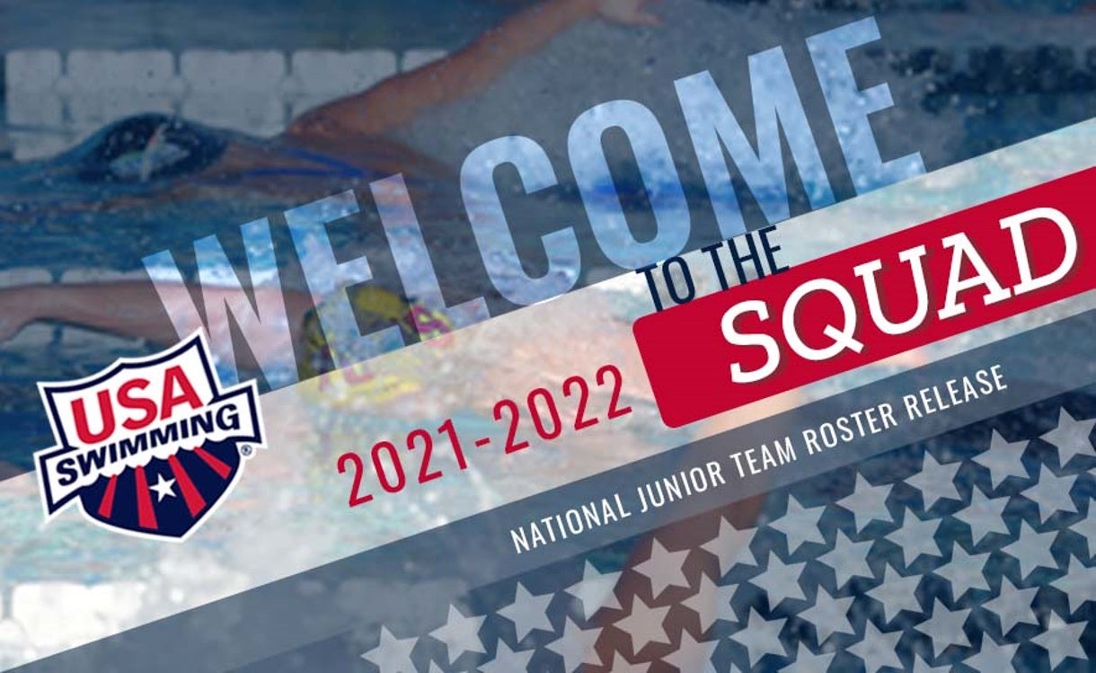 USA Swimming Announces 2021-22 U.S. National Junior Team Roster